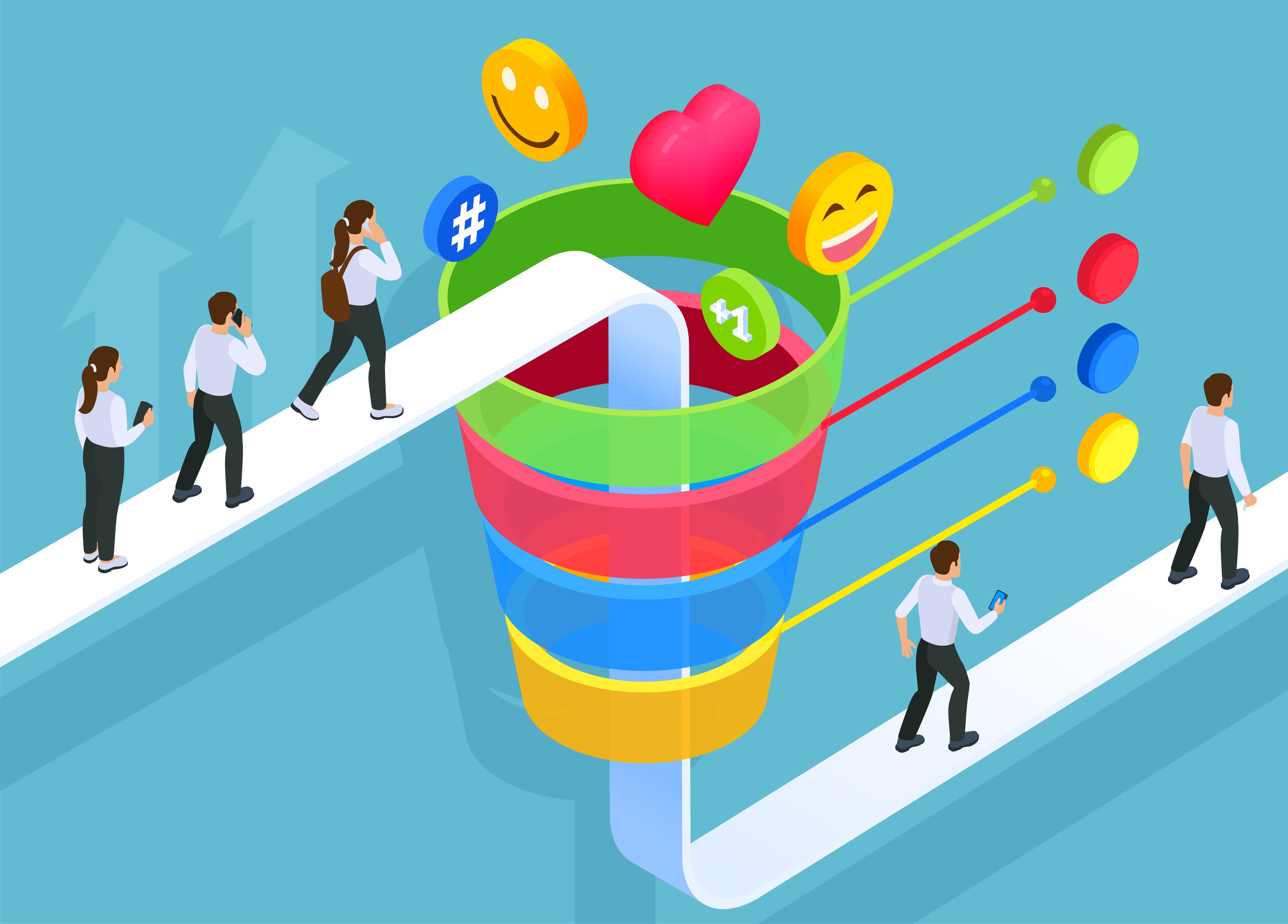 چگونه یک قیف فروش مؤثر طراحی کنیم؟